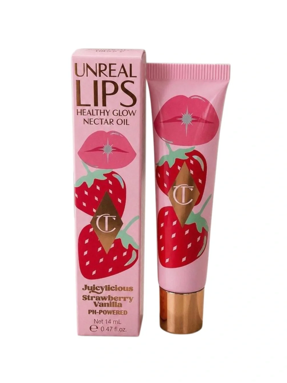 Charlotte Tilbury Unreal Lips Healthy Glow Nectar Oil (Strawberry Vanilla)